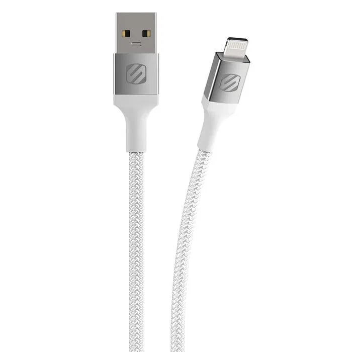 I3B4SG-SP – SCOSHE IND. USB Cable, For Charging And Syncing iPhones/ iPads/ iPods Male USB to Apple Lighting Connecto...